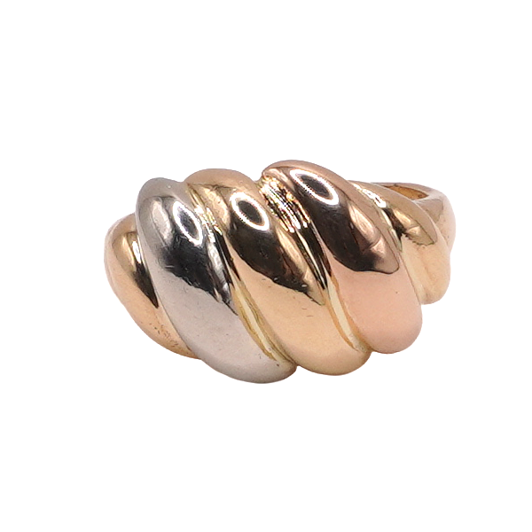 18k Tri Color Gold Ring Lumina Gem Wilmington, NC