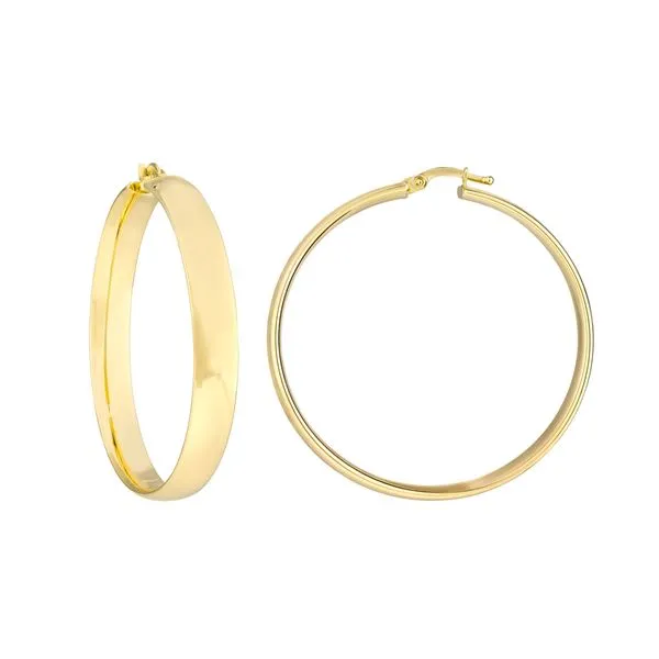 Midas 40mm Hoops- 10k Yellow Gold Lumina Gem Hampstead, NC
