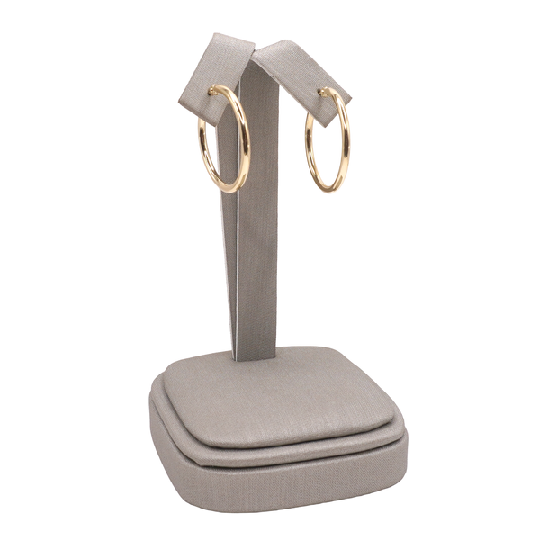 14k Yellow Gold Tube Hoops Lumina Gem Wilmington, NC