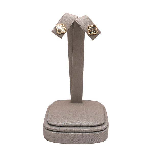 Clover Studs- 14k Yellow Gold Lumina Gem Wilmington, NC