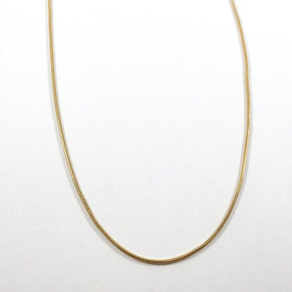 14k Yellow Gold Necklace - 16