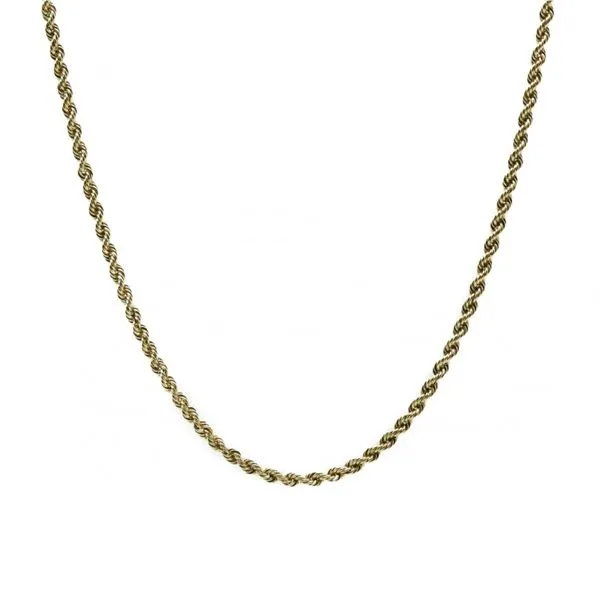 14k Yellow Gold Rope Chain Lumina Gem Wilmington, NC