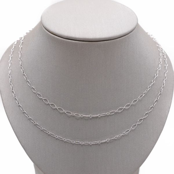 Tiffany and Co. 18k White Gold Chain Lumina Gem Wilmington, NC