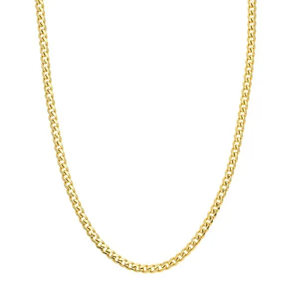 Midas Miami Cuban Link Necklace- 14k Yellow Gold Lumina Gem Hampstead, NC