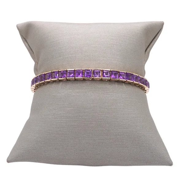 Amethyst Bracelet-14k Yellow Gold Lumina Gem Hampstead, NC