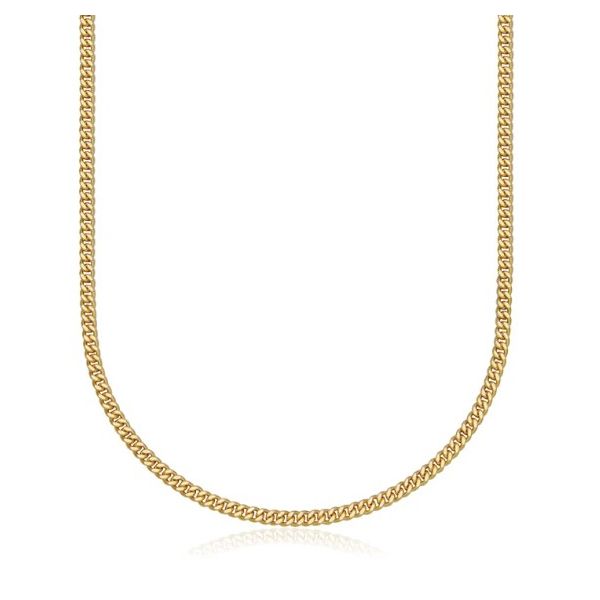 Ethos Gold Filled 5mm Flat Curb Chain Lumina Gem Wilmington, NC