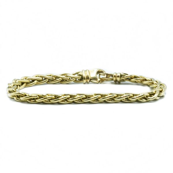 18k Yellow Gold Bracelet - 7