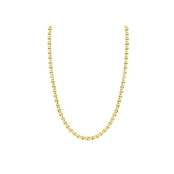 5.4mm Concave Mariner Link Bracelet- 14k Yellow Gold Lumina Gem Wilmington, NC