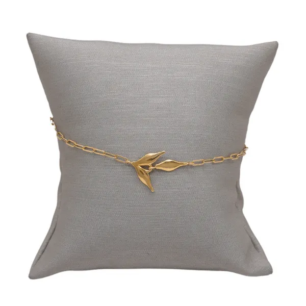 Cathy Waterman 22k 3 Leaf Bracelet Lumina Gem Hampstead, NC