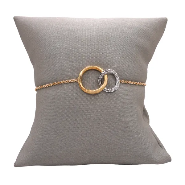 Marco Bicego Jaipur Collection Diamond Two Tone Bracelet Lumina Gem Hampstead, NC