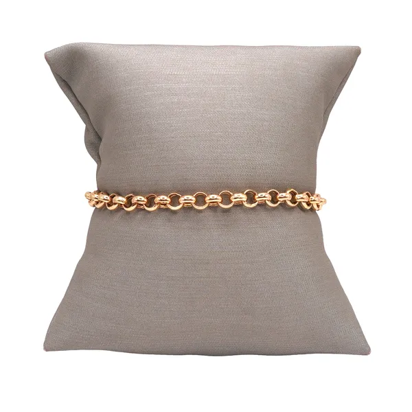 14k Yellow Gold Link Bracelet Lumina Gem Hampstead, NC