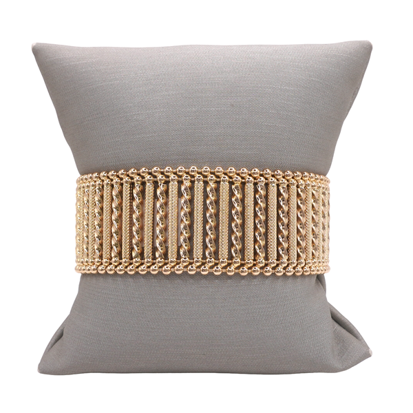 14k Yellow Gold Wide Bracelet Lumina Gem Wilmington, NC