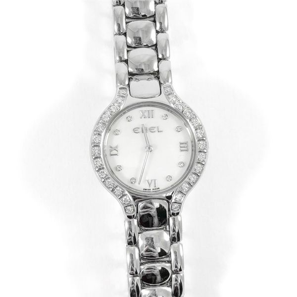 Ebel Stainless Watch with Diamond Bezel Lumina Gem Wilmington, NC