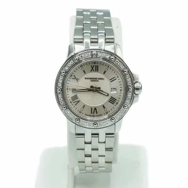 Raymond Weil Stainless Steel Ladies Watch with Diamond Bezel Lumina Gem Wilmington, NC