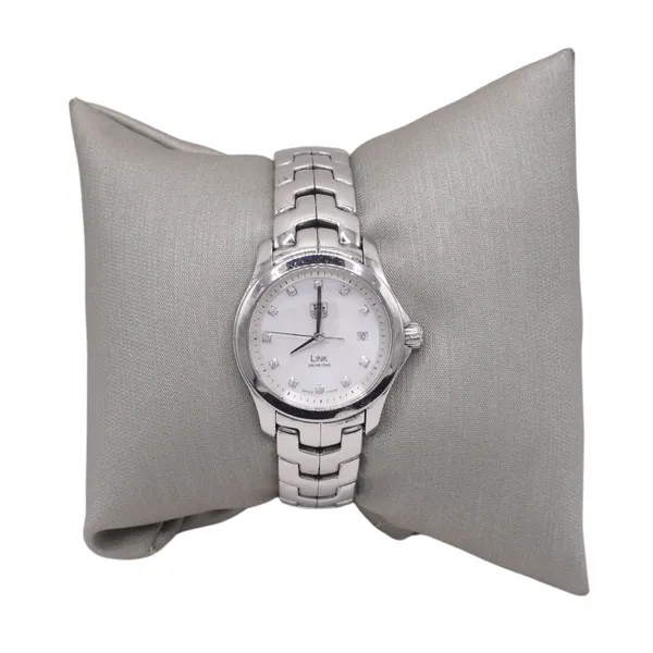 TAG Heuer Watch with Mother of Pearl and Diamond Dial Lumina Gem Hampstead, NC