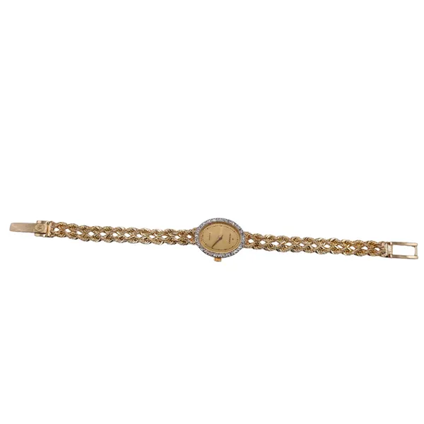 Movado 14k Yellow Gold Vintage Watch Image 3 Lumina Gem Hampstead, NC