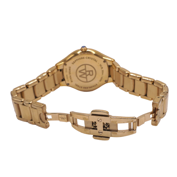 Raymond Weil Gold Plated Quartz Watch with Diamond and Mother of Pearl Dial Image 3 Lumina Gem Wilmington, NC