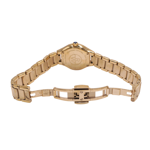 Raymond Weil Gold Plated Stainless Steel Watch with Mother of Pearl Dial and Diamond Accents Image 2 Lumina Gem Wilmington, NC