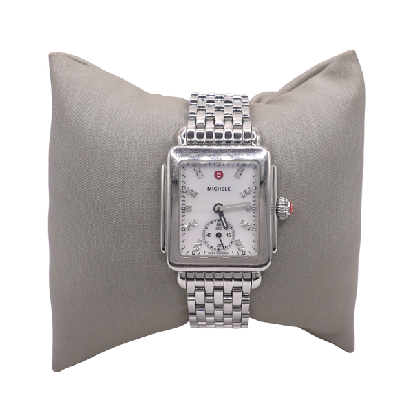 Michele Stainless Steel Watch Lumina Gem Wilmington, NC