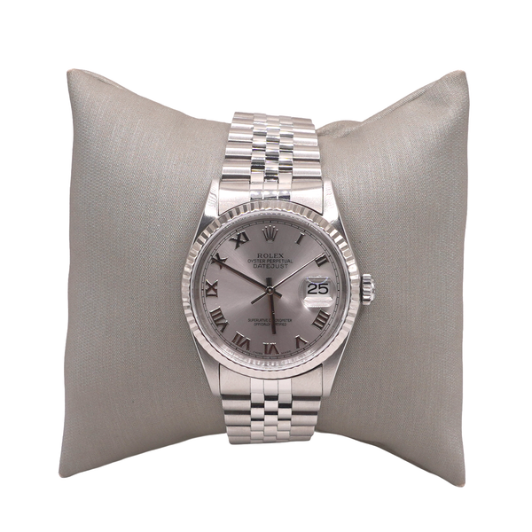 Rolex Datejust Stainless Steel Watch Lumina Gem Wilmington, NC