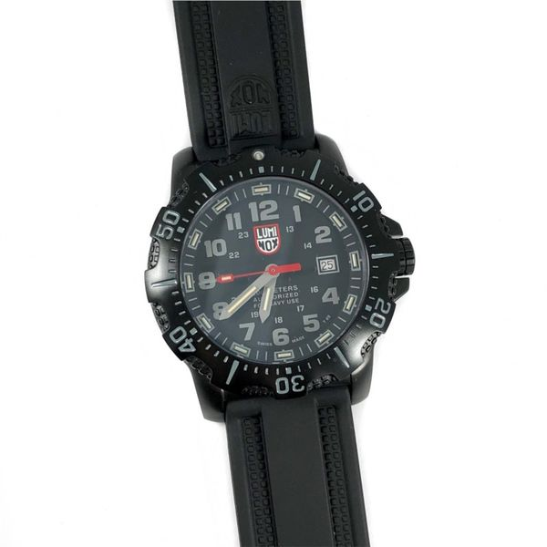 Luminox Watch - PVD Coasted Stainless Steel - Silicone Strap Lumina Gem Wilmington, NC