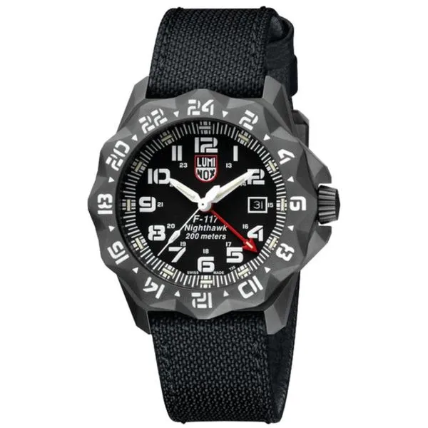 Luminox F-117 Nighthawk Watch -  Gunmetal PVD-Plated Stainless Steel Image 2 Lumina Gem Wilmington, NC