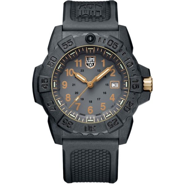 Luminox Navy SEAL Watch - Black, Gold, & Grey Lumina Gem Wilmington, NC