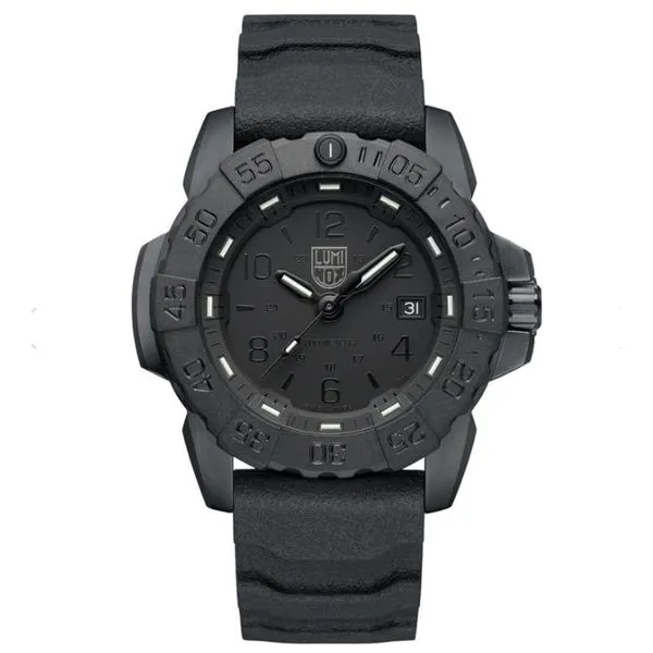 Luminox Navy Seal Blackout Steel Military Dive Watch Lumina Gem Wilmington, NC