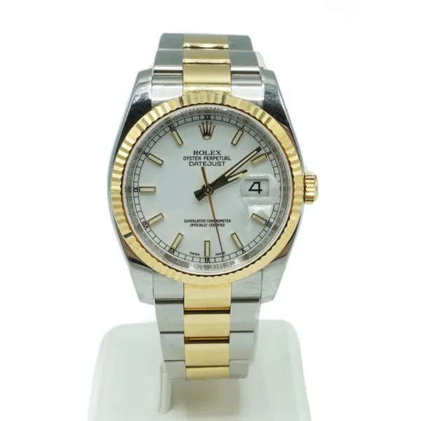 Rolex Datejust 2008 Model - Stainless Steel and 18k Yellow Gold Lumina Gem Wilmington, NC
