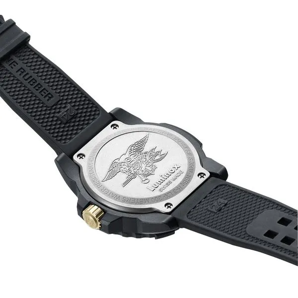 Luminox Navy SEAL Watch - Black, Gold, & Grey Image 4 Lumina Gem Wilmington, NC