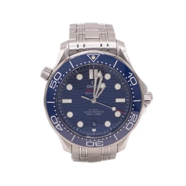 Omega Seamaster with Blue Ceramic Dial Lumina Gem Hampstead, NC