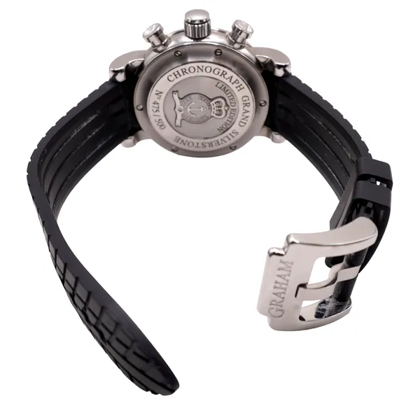 Graham Silverstone Stainless Steel Watch Image 2 Lumina Gem Hampstead, NC