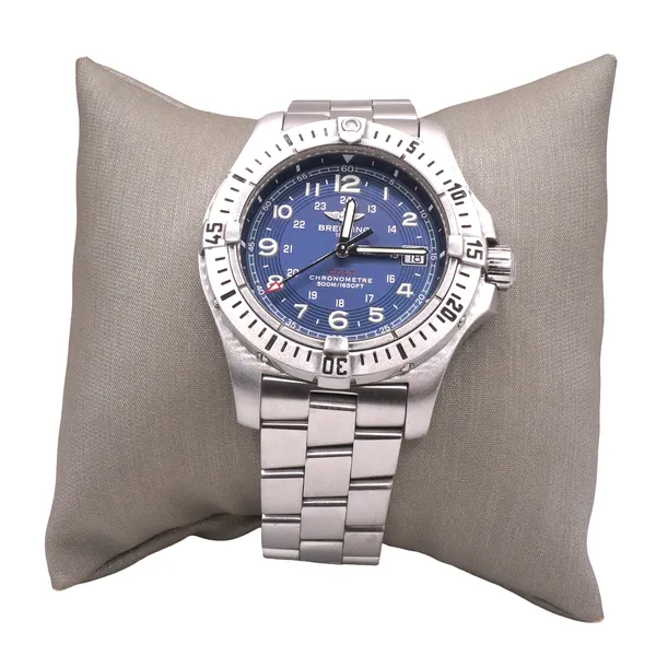 Brietling Colt Stainless Steel with Navy Dial Lumina Gem Hampstead, NC