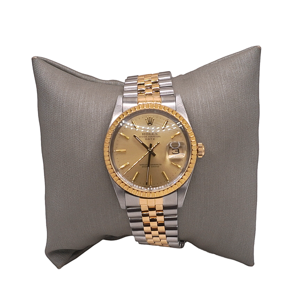 Rolex Date Two Tone Watch Lumina Gem Wilmington, NC