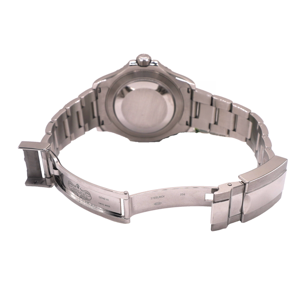 Rolex Stainless Steel Yachtmaster with Blue Dial Image 2 Lumina Gem Wilmington, NC