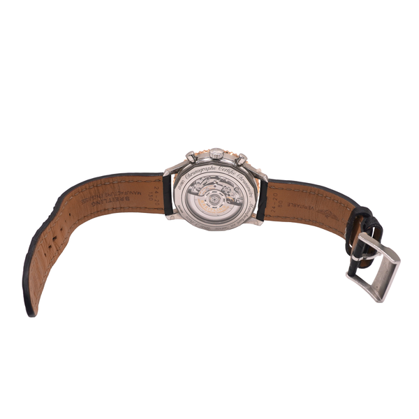 Brietling Navitimer Gentleman's Two Tone Chronograph Watch Image 2 Lumina Gem Wilmington, NC