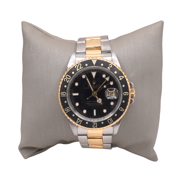 Rolex GMT Master ll Stainless Steel and 18k Yellow Gold Watch Lumina Gem Wilmington, NC