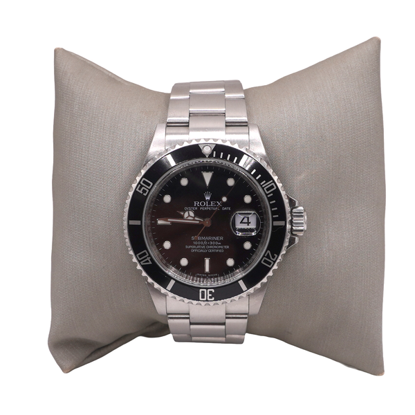 Rolex Stainless Steel Submariner Watch Lumina Gem Wilmington, NC