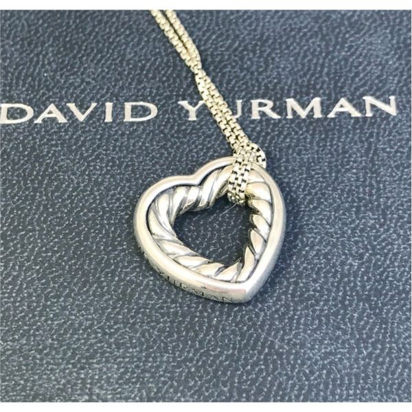 David Yurman Heart Pendant Image 3 Lumina Gem Wilmington, NC