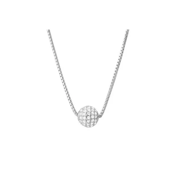 Charles Garnier CZ Ball Necklace - 16