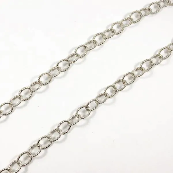 Raymond Mazza 6.5mm Sterling Silver Chain - 18