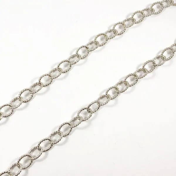 Raymond Mazza Sterling Silver Link Necklace - 36