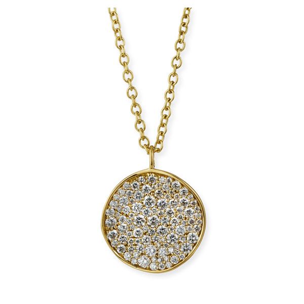 Ippolita Stardust .53ctw Diamond and 18k Yellow Gold Necklace Lumina Gem Wilmington, NC