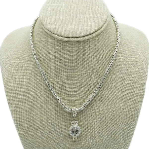 John Hardy White Topaz and Sterling Silver Necklace Lumina Gem Wilmington, NC