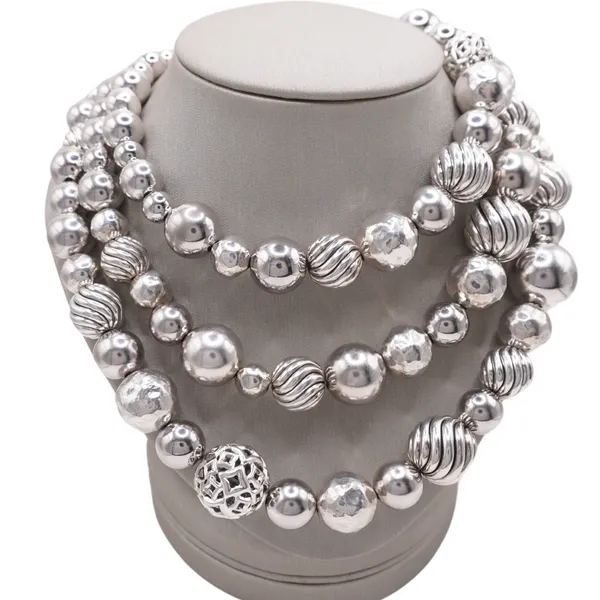 David Yurman 3 Strand Beaded Necklace Lumina Gem Hampstead, NC