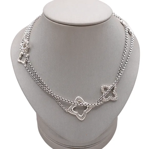 David Yurman Quatrefoil Station Necklace Lumina Gem Hampstead, NC
