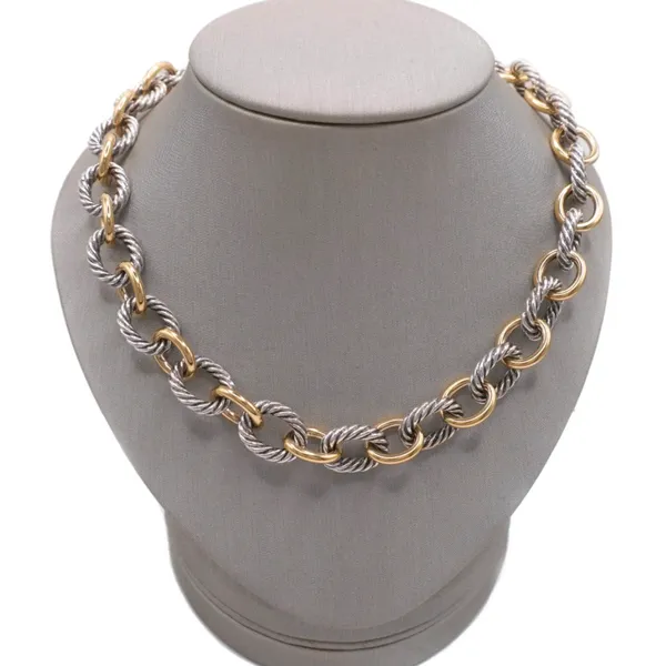 David Yurman Oval Link Necklace Lumina Gem Hampstead, NC