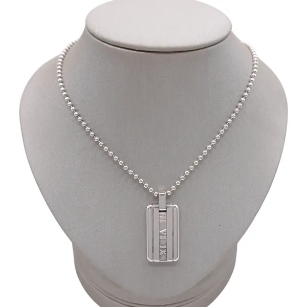 Tiffany and Co. Dog Tag Necklace