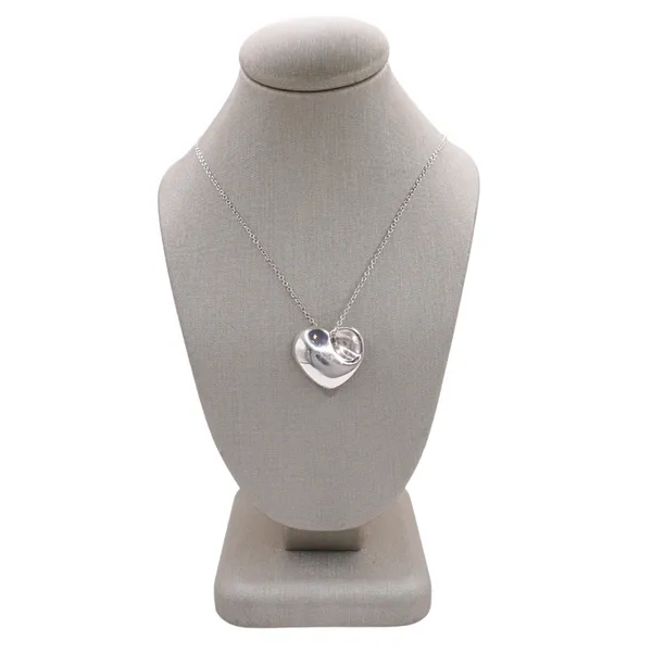 Tiffany & Co Sterling Silver Heart Necklace Lumina Gem Hampstead, NC