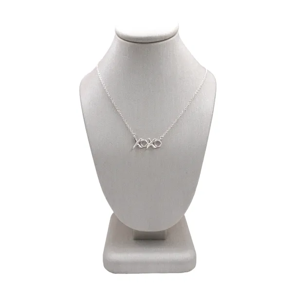Tiffany & Co. Paloma Picasso Sterling Silver XoXo Necklace Lumina Gem Wilmington, NC